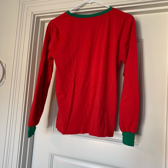Red & Green Christmas PJ Set - Picture 3 of 7